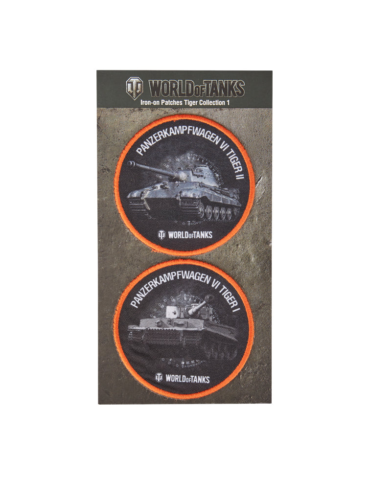 World of Tanks Velcro Patches Tiger Collection