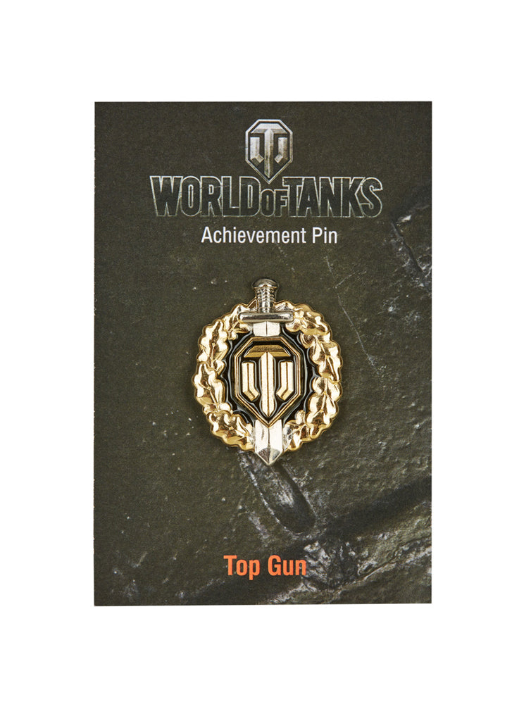 World of Tanks Pin Top Gun
