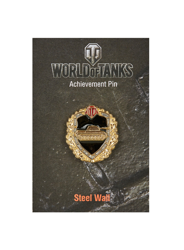 World of Tanks Pin Steel Wall