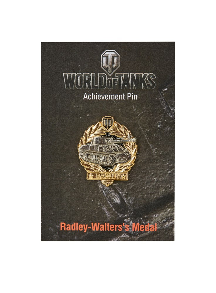 World of Tanks Pin Radley-Walter's Medal