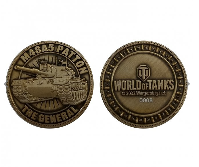 World of Tanks - M48A5 Patton Tank Limited Edition Coin